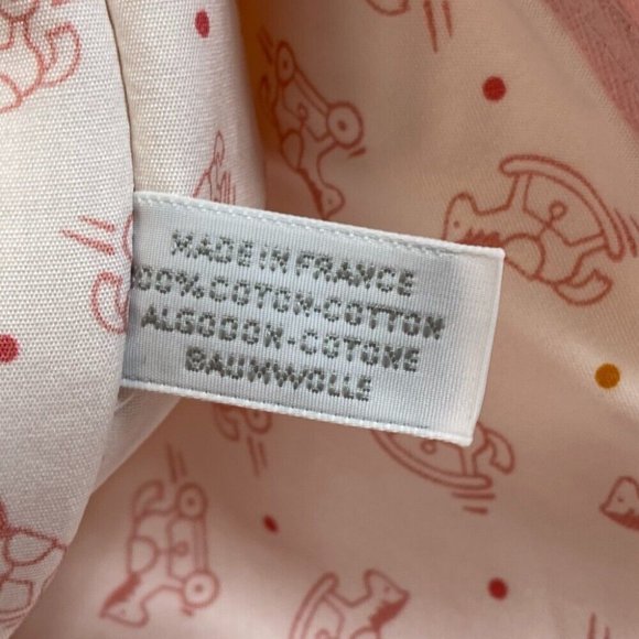 HERMES accessory case Adada Dot GM flat Pouch cotton pink - Picture 9 of 11